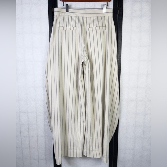 NWOT Free People Tegan striped barrel trouser 6 - Picture 6 of 11